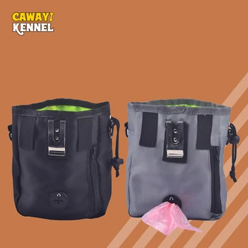

CAWAYI KENNEL Pet Snack Waist Bag Professional Training Dog Cats Outdoor Portable Trainings Bags with Garbage Bag D2025