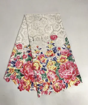 

African cord Lace Fabric Hot Sell New Arrival African Cord Lace Guipure Lace Fabrics High Quality R19251