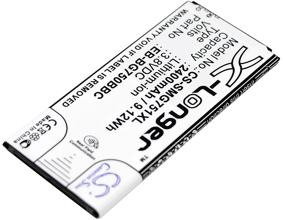 Cameron sino 2400 мА/ч, батарея для SAMSUNG Galaxy Mega 2 LTE SM-G750 SM-G7508 SM-G7508Q SM-G7509