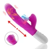 Thrusting Sucking Rabbit Vibrator for Women Telescopic Rotating Dildo G Spot Massager Heating up 3 in 1 Anal Vibrators Sex Toys 1