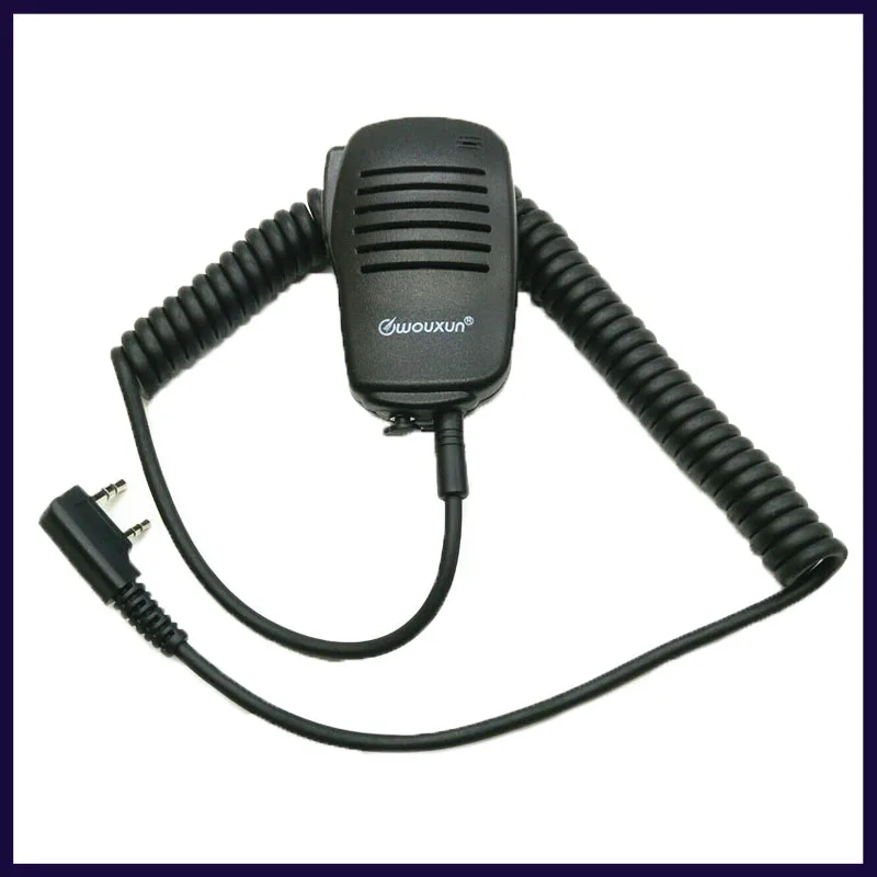 OPPXUN иди и болтай Walkie Talkie PTT Динамик микрофон для TK2107 TK3107 TK278 BAOFENG UV 5R 82 Puxing PX 888K Wouxun KG