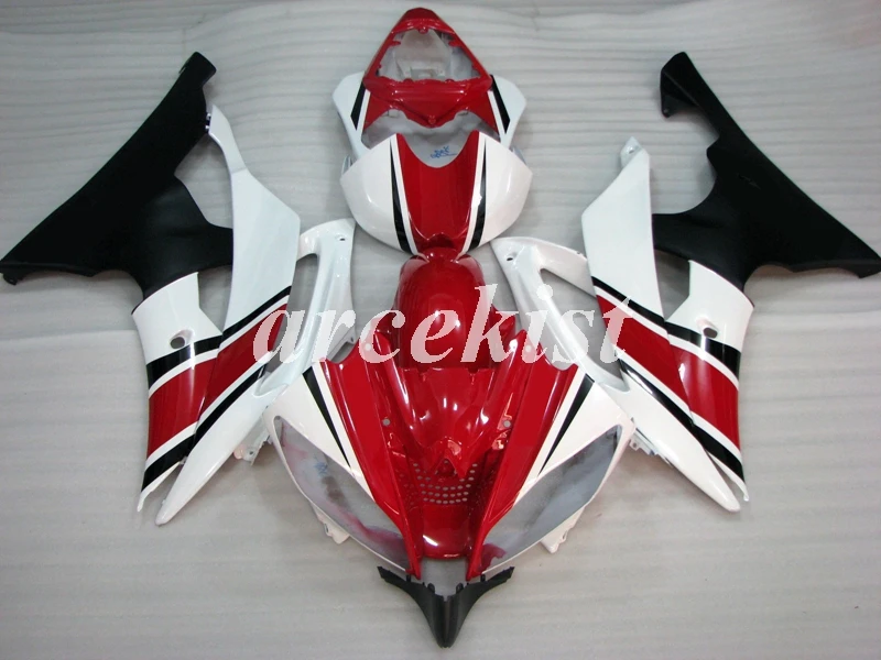

New ABS Injection Mold Fairings Kit Fit For YAMAHA YZF - R6 2008 - 2016 08 09 10 11 12 13 14 15 16 Bodywork set red white