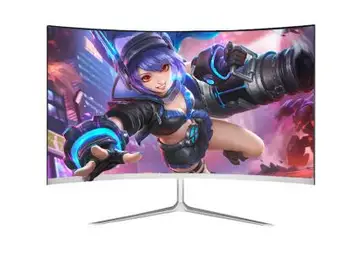 

75Hz 23.8" 24 inch curved screen LED computer PC gaming monitor