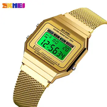 

SKMEI LED Display Digital Wristwatch Men's Watches Stopwatch Male Men Watch Top Brand Luxury Relogio Masculino Saatler Clock