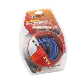 

10GA amplifier line Copper clad aluminum wire PVC Subwoofer line Car audio modification kit wire Audio frequency
