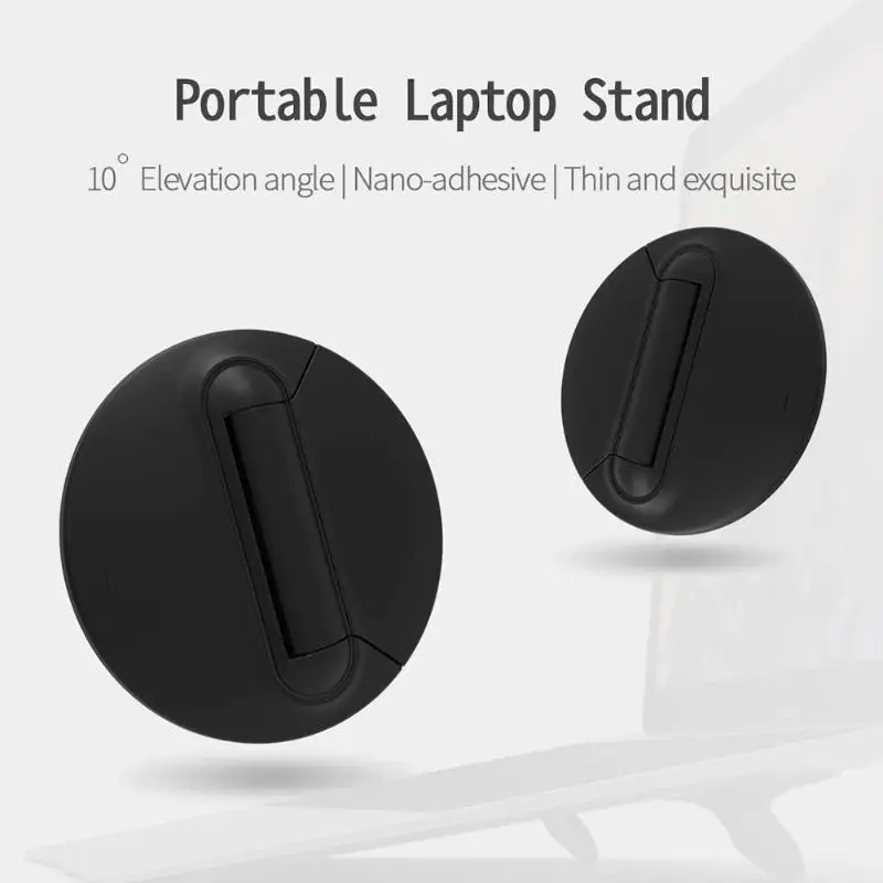 1 пара подставки для ноутбука ABS Портативный Ноутбук Охлаждающие колодки держатель для MacBook поддержка дропшиппинг
