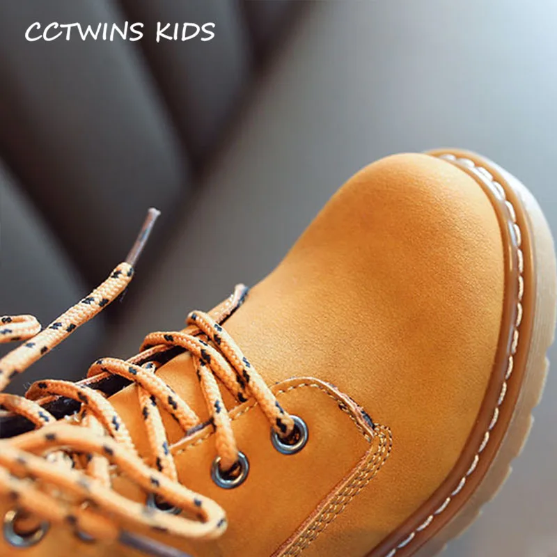 CCTWINS/детская обувь; коллекция года; зимняя обувь из натуральной кожи для маленьких девочек; брендовые Ботинки martin для мальчиков; Детские модные короткие ботинки; MB135
