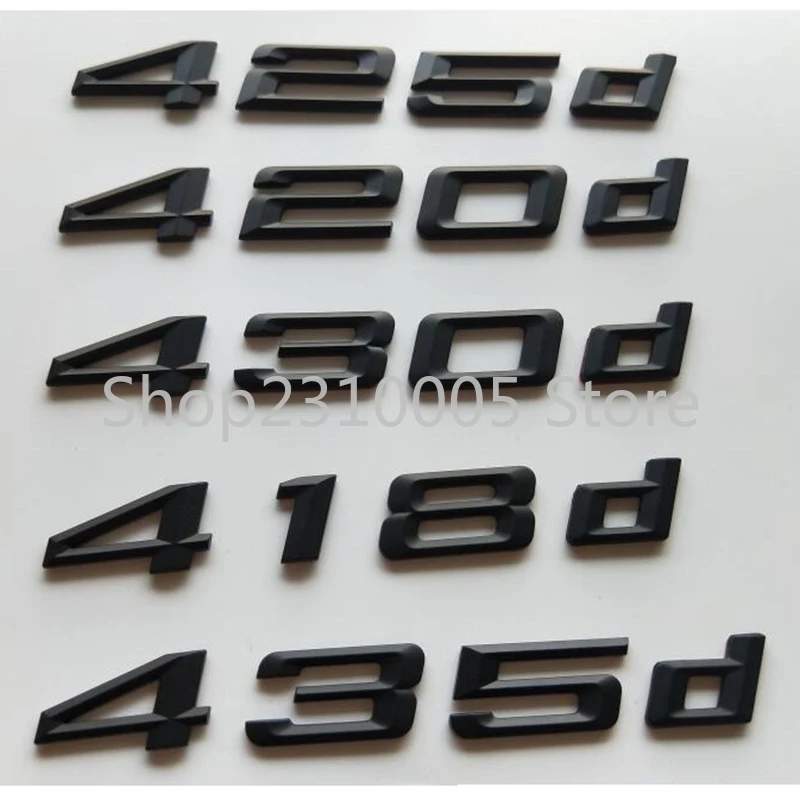 Для BMW 4 серии F32 F33 F36 черный 420d 428d 430d 435d 440d 450d стайлинга автомобилей багажник буква