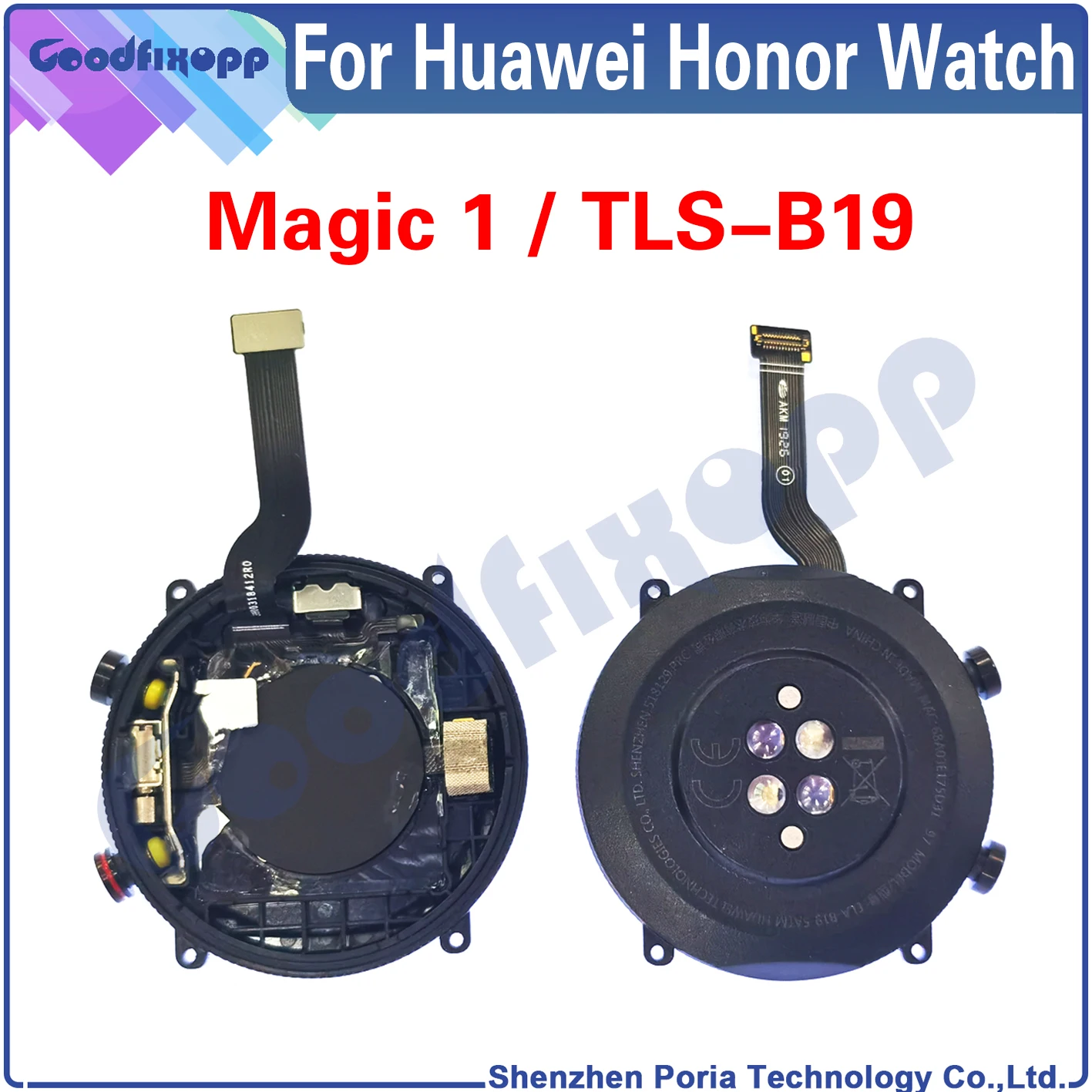 

For Huawei Honor MagicWatch 1 Magic 1 TLS-B19 Magic1 Watch Housing Shell Battery Cover Back Case Rear Cover