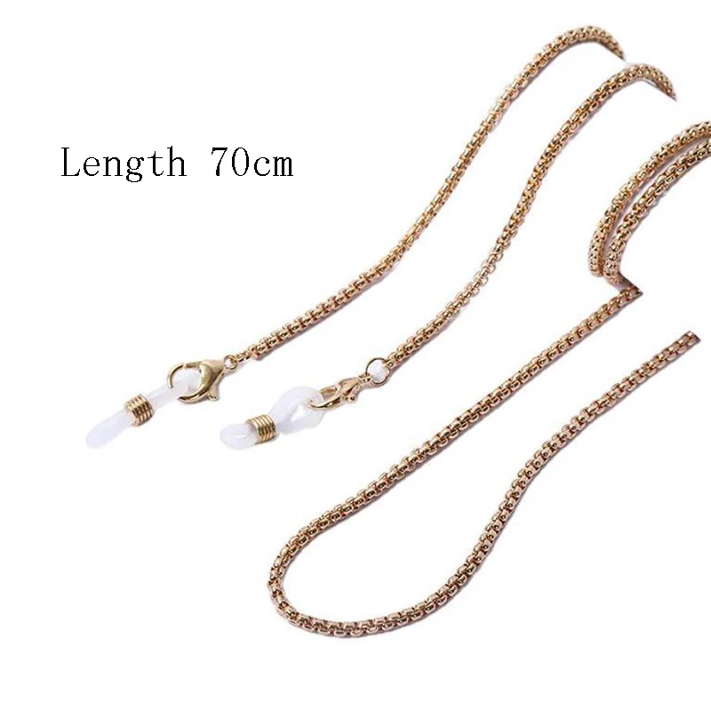 Sunglasses Masking Chains Alloy Pearl Chain Eyeglasses Chains Lanyard for Women