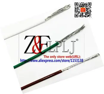 

0.5 Square PTFE High Temperature wire / FF46-1 Tinned copper cable / 0.5 square 100M/lot