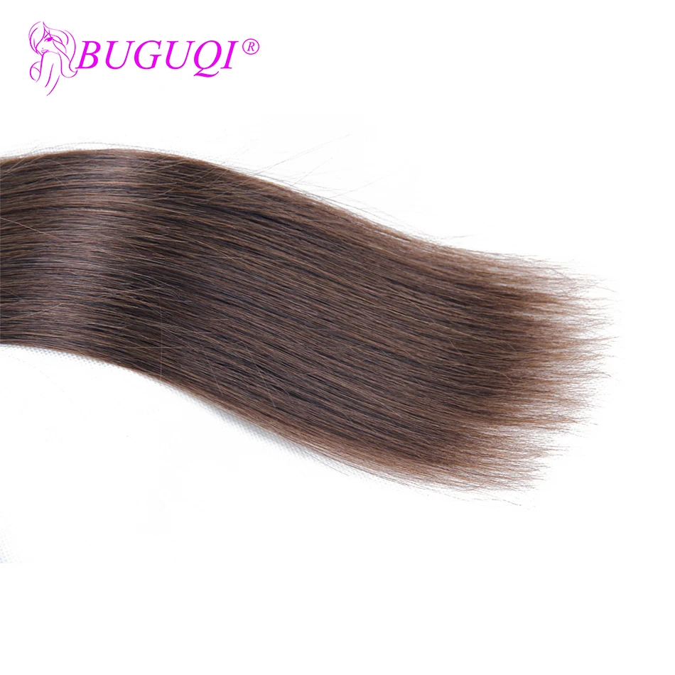 BUGUQI Hair Clip In Human Hair Extensions Brazilian #2 Remy 16 To 26 Inch 100g Machine Made Clip Human Hair Extensions