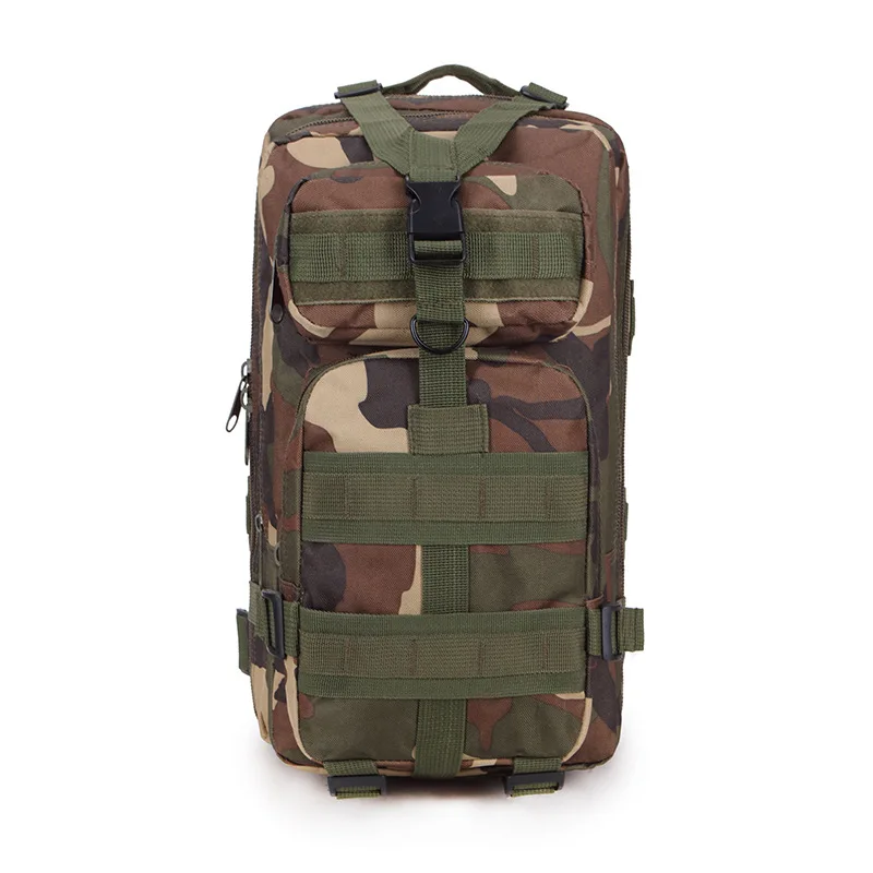 Тактический Рюкзак Molle 3 P, военная камуфляжная сумка на плечо, Многофункциональный Мужской Рюкзак Для Путешествий, Походов, спорта - Цвет: Jungle Camo