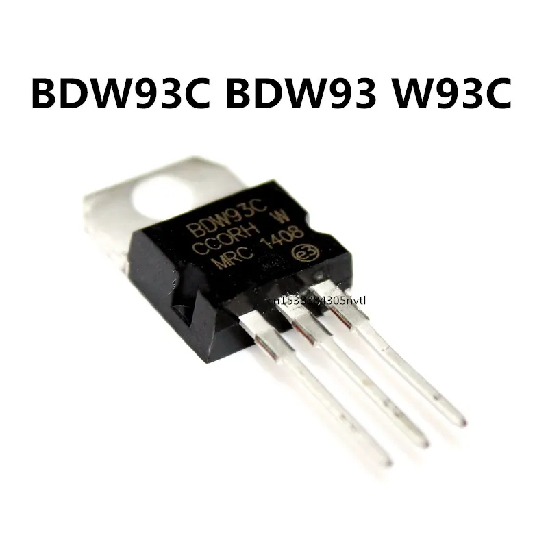 

Оригинал 5 шт./BDW93C BDW93 W93C TO-220