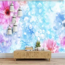 Профессиональные пользовательские высококачественные обои Фэнтези красивый цветок фон-высококачественный водонепроницаемый материал