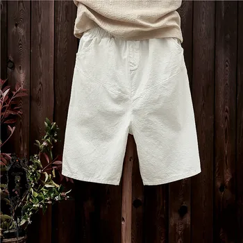 

Spring summer 2020 cotton and linen joker water restoring ancient ways women's shorts BXF2274