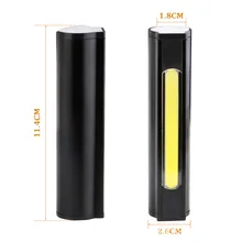 Цельный светодиодный фонарь из алюминиевого сплава с бликами, заряжаемый Cob рабочий светильник, уличный Водонепроницаемый аварийный светильник, светильник для кемпинга