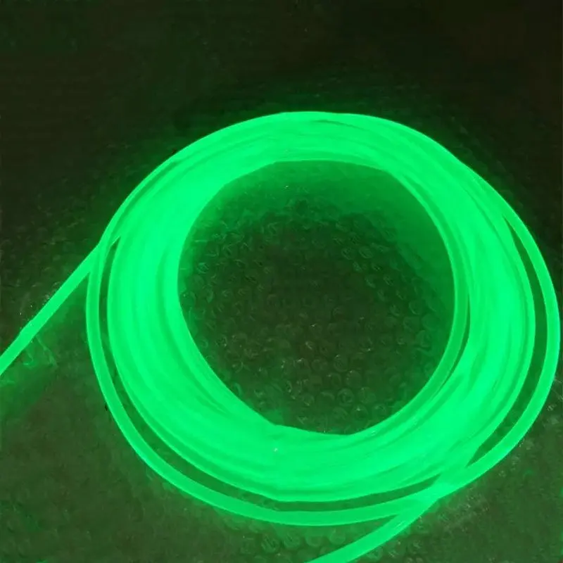 PMMA optical 2.5mm Side Glow Fiber Optic Cable F/Led Light Engine Driver Car Home DIY Hanging Curtain Ceiling Lighting Decor