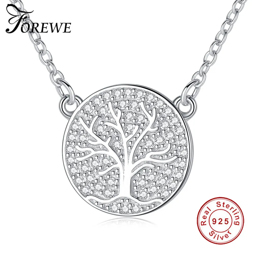 Новинка 2020 роскошный кристалл циркон семейное древо жизни круглый кулон