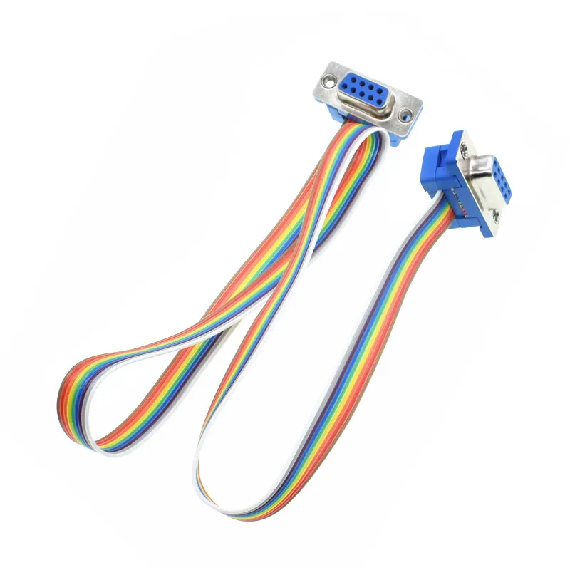 DB9 ribbon cable DIDC-9P female to DIDC DR9 COM connector | Обустройство дома
