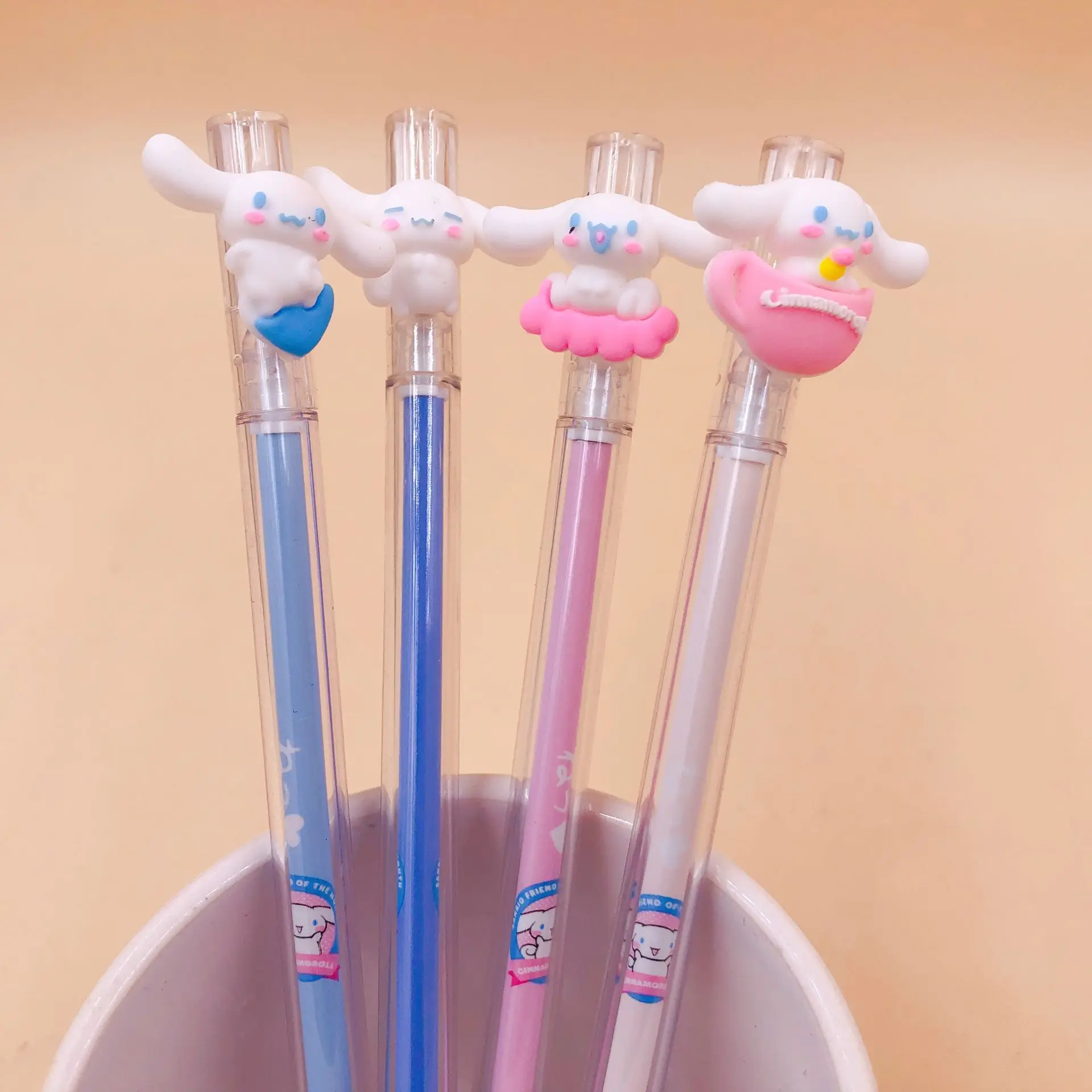 2 шт. Kawaii гелевые ручки югуйская собака черный цветной гель чернильные для
