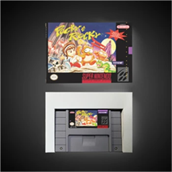 

Pocky & Rocky - Action Game Card US Version with Retail Box