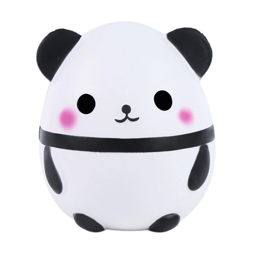 Мягкая игрушка в виде животных Kawaii Panda, медленно поднимающаяся креативная игрушка-игрушка с ароматом хлеба для снятия стресса, забавные игрушки для детей - Цвет: White