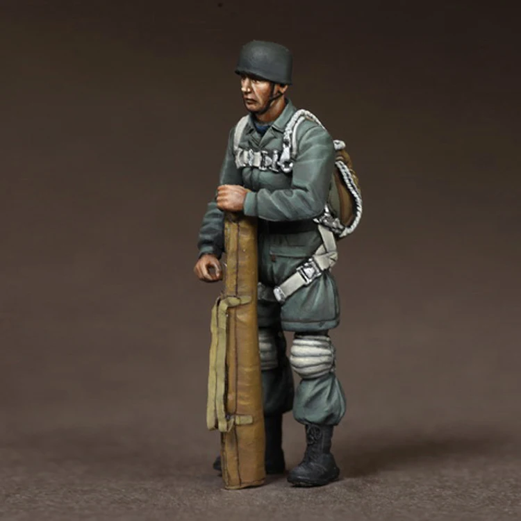 1/35 десантник смолы фигура Строительный набор
