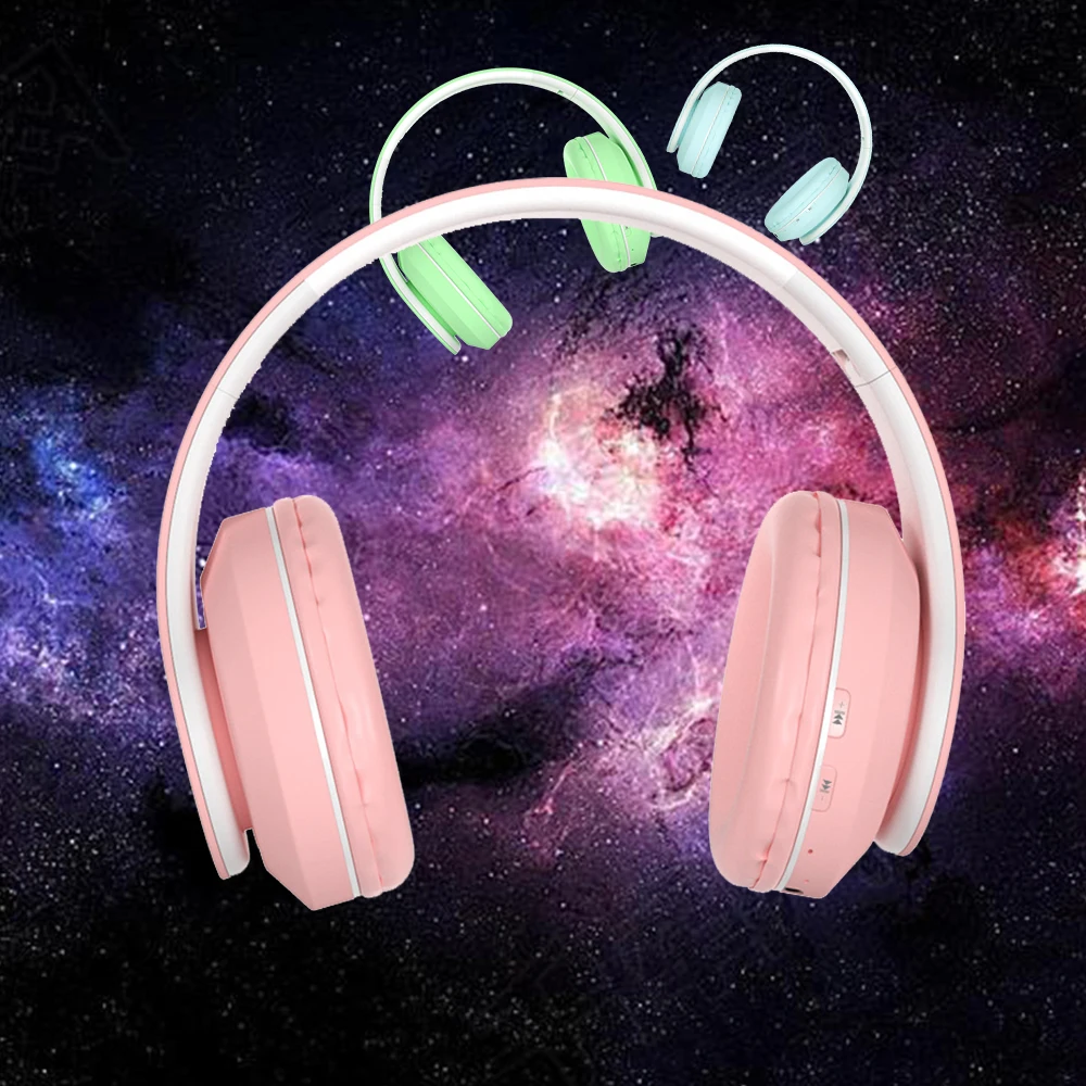 Портативные беспроводные наушники Macaron InPods Boom Bluetooth 5 0 симпатичные для девушек