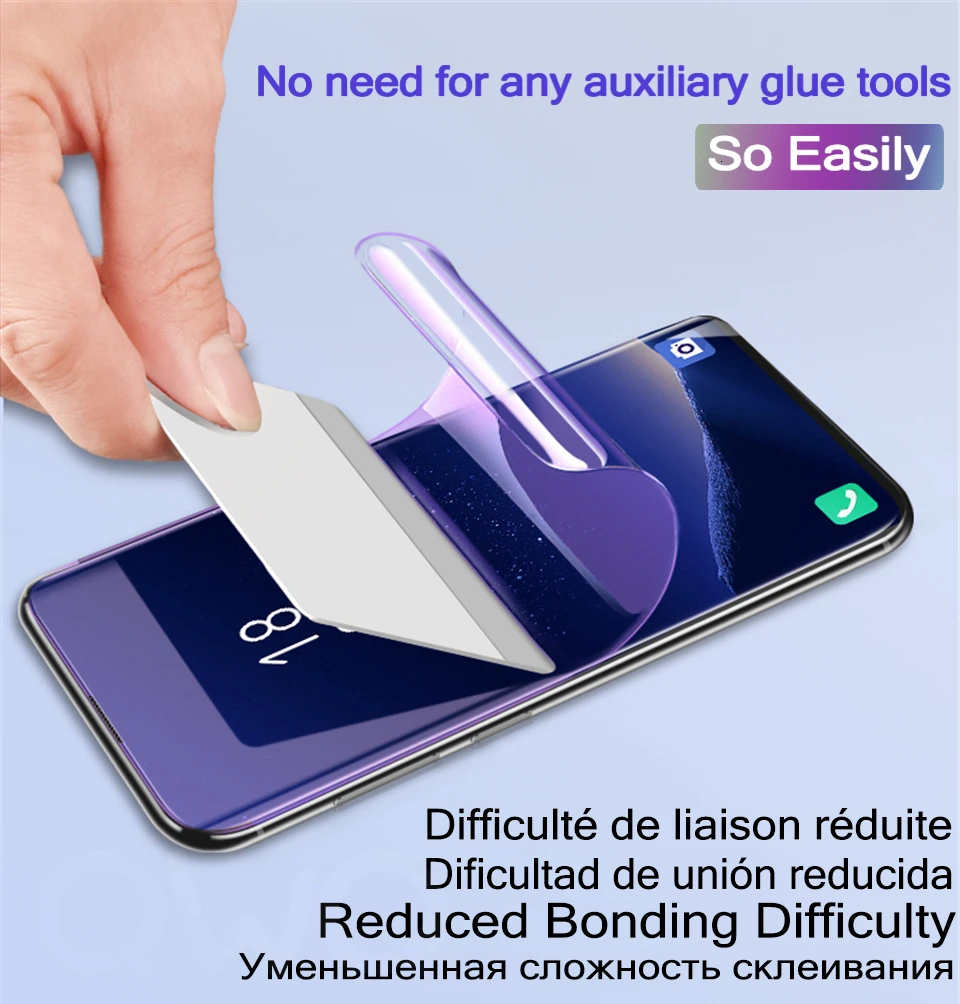 2 PCS For Samsung Galaxy A12 A20 A31 A32 A50 A51 A52 A70 A71 A72 Screen Protector S21 Ultra S20 fe S10 S9 S8 Plus Hydrogel Film glass cover mobile