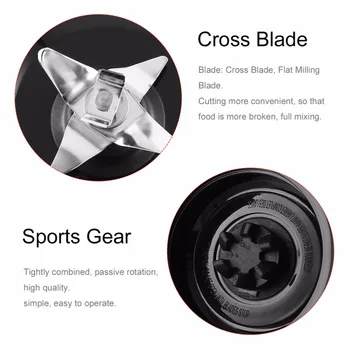 

Blender Juicer Parts Bottle Cup Open Lid Good Seal Ring Juicer for NINJA+Juicer Accessory Cup Mug Clear for Ninja16OZ Kitchen