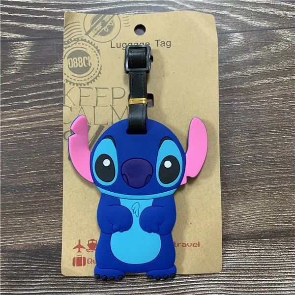 IVYYE Stitch Eeyore аниме аксессуары для путешествий багажная бирка на чемодан ID адрес портативный держатель тегов багажная этикетка Новинка - Цвет: see chart