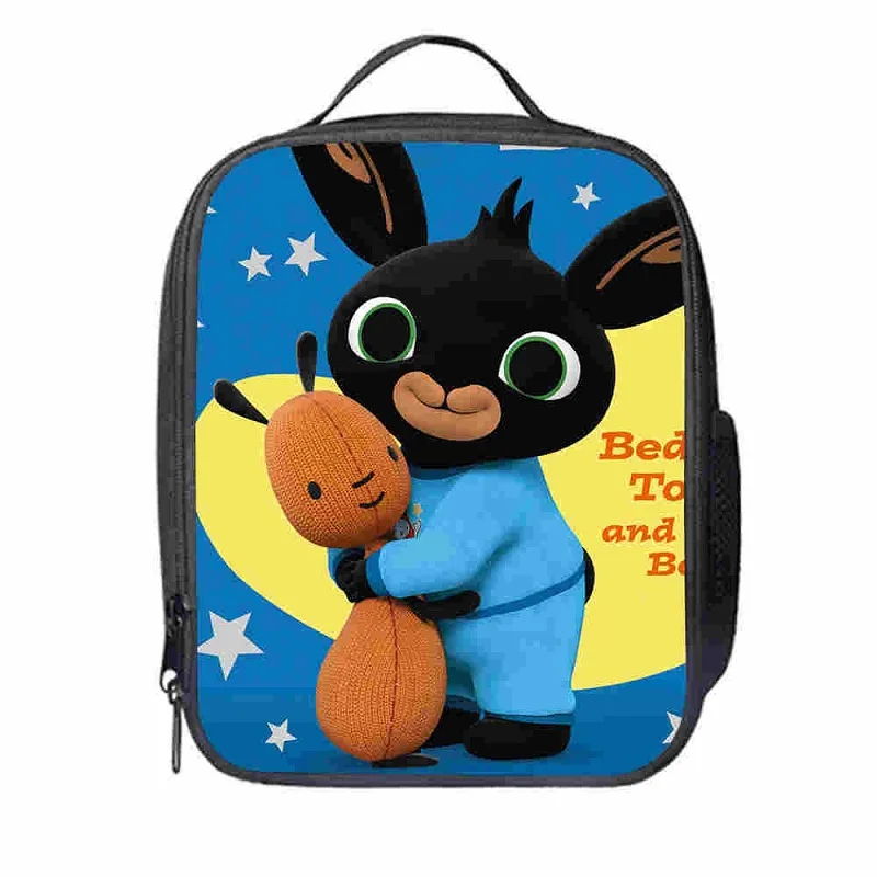 25 см Bing Bunny сумки для обедов Мультяшные Детские уличные портативные ледяные