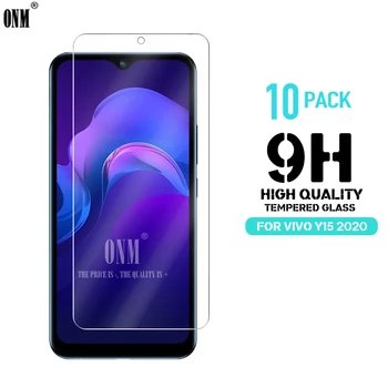 

10 Pcs Tempered Glass For VIVO Y15 2020 Screen Protector 2.5D 9H Premium Tempered Glass For VIVO Y15 2020 Screen Protective Film