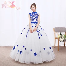 Бальное платье Бальные платья фиолетовые цветы ручной работы свадебное платье с открытыми плечами милые 16 платья vestidos de 15 anos