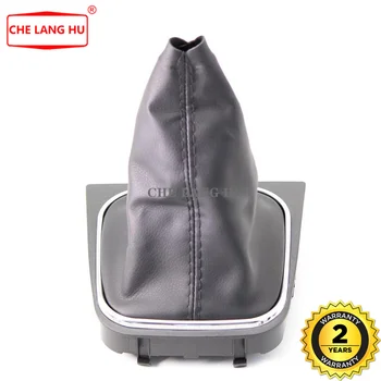 

For volkswagen VW Golf 6 A6 MK6 GTI GTD R20 2009 2010 2011 2012 2013 Car-styling Gear shift knob leather Boot
