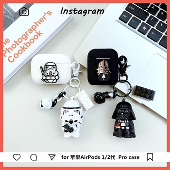 

Silicone Case for Apple Airpods Pro 3 Bluetooth Wireless Earphone Cover for Apple Airpods Keyring Protect Portable Accessories