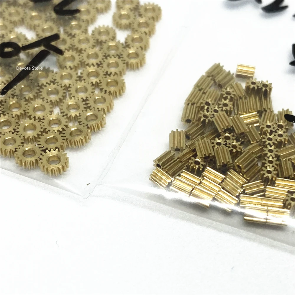 Motor Transmission Electric Bike Gear Mini Copper Gear 8-20 Teeth
