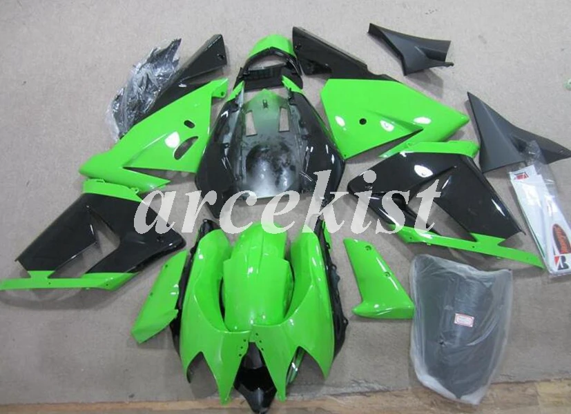 

New ABS Motorcycle Full Fairings kit Fit for Kawasaki Ninja ZX10R 2004 2005 04 05 10R Fairing Body set Green