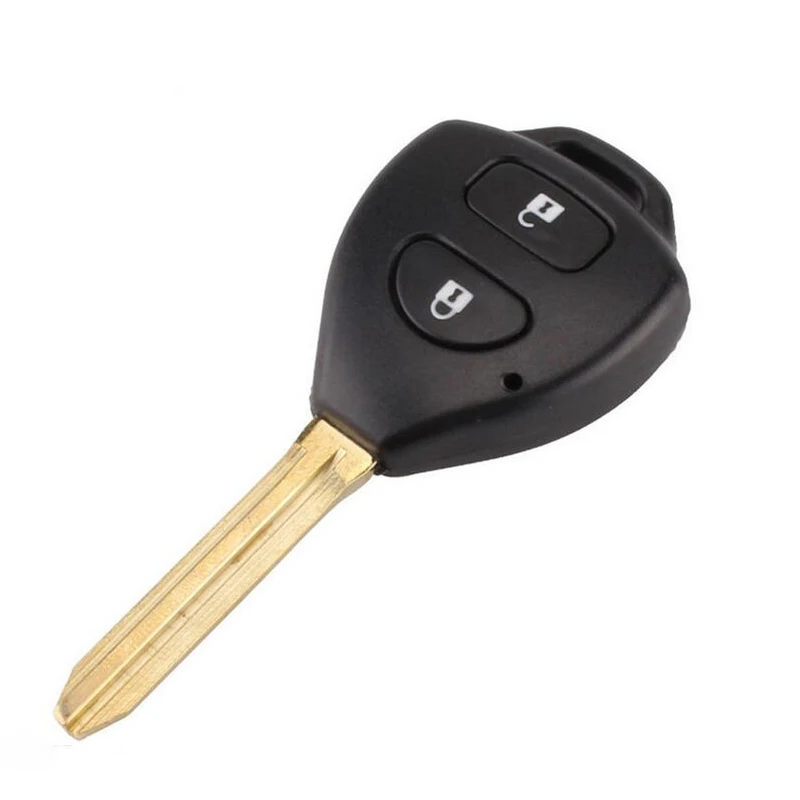 

Replacement Key Blade 2 Button Remote key Shell case for Toyota Corolla Fob Key cover