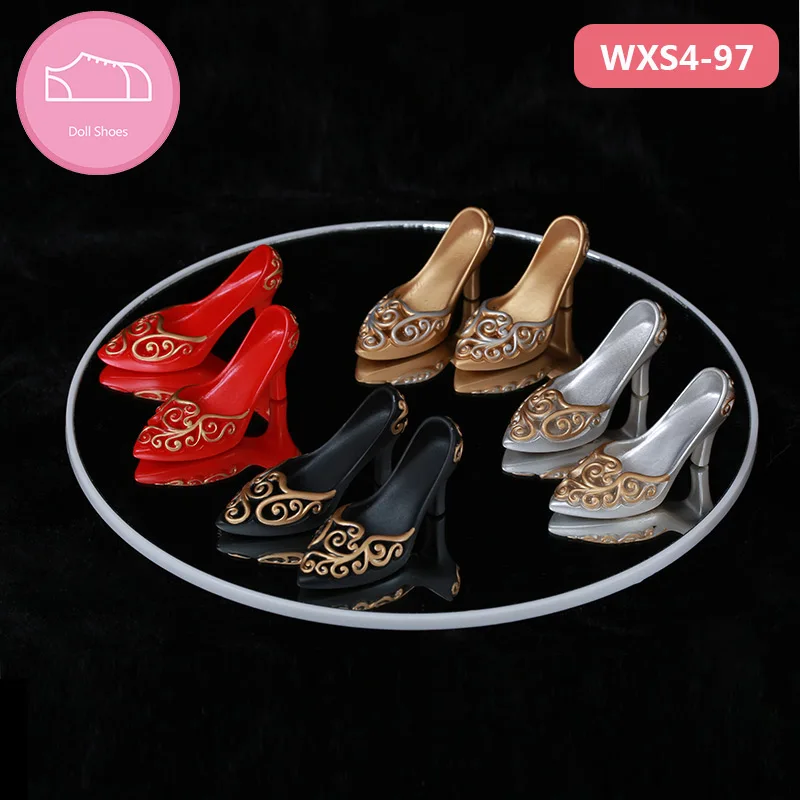 BJD shose/ботинки из искусственной кожи на каблуке 6 5 см для куклы Sybil Модные WXS4 97 высоком смолы|Куклы| |