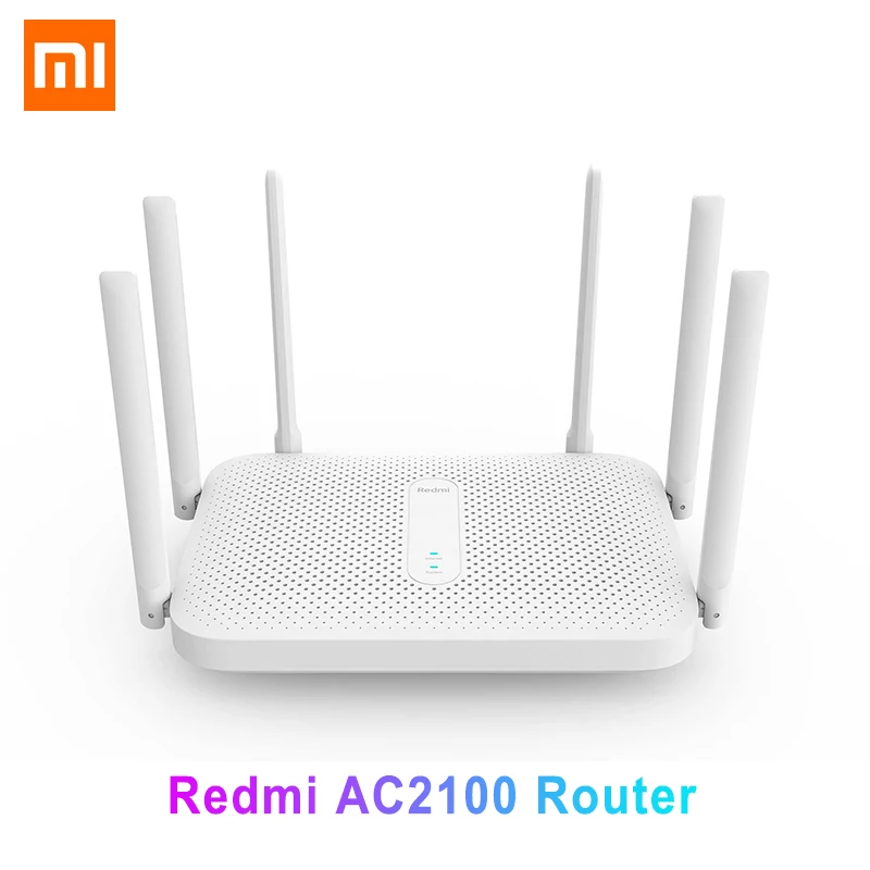 Redmi AC2100 Wireless Router Xiaomi Wifi Dual-band 2.4G/5G Signal Amplifier Routing Gigabit Home Internet Extender Repeater | Компьютеры и