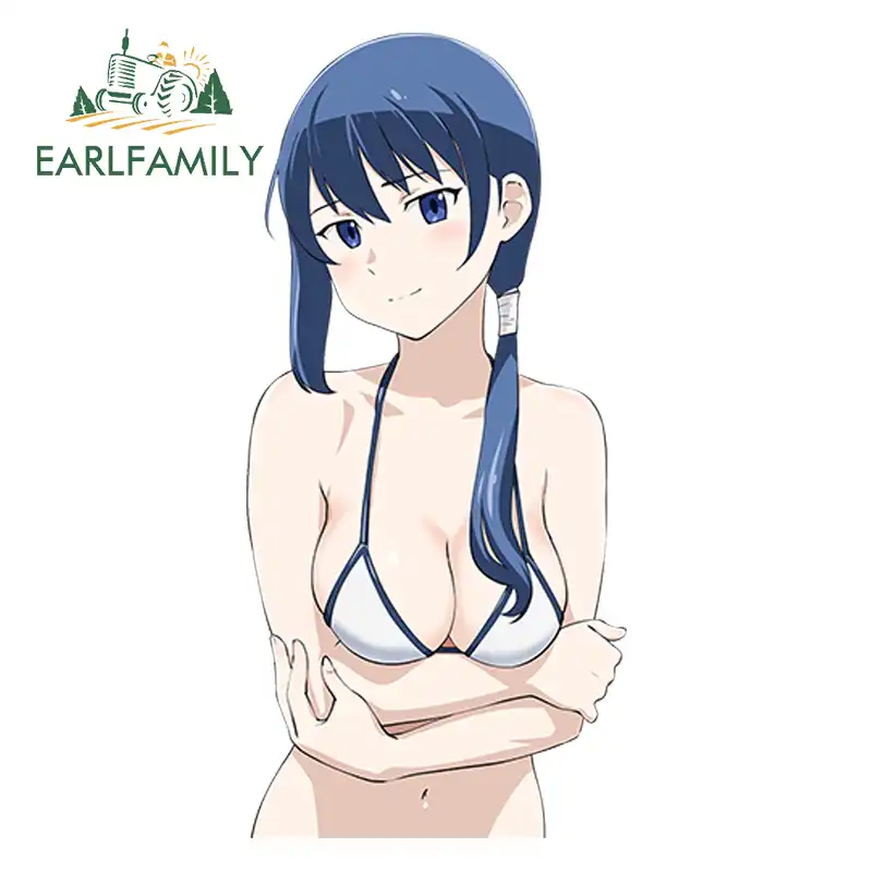 Earlfamily 3d Car Stickers Oshiete Galko Chan Anime Car Decal Galko Window Wiper Decal Rear Windshield Car Styling Decoration Car Stickers Aliexpress