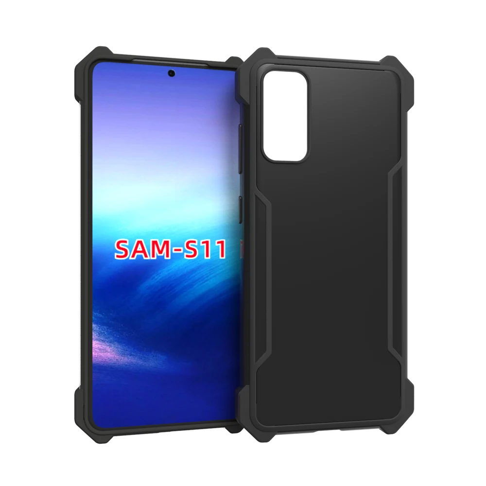 100 шт./лот усиленные углы Жесткая Броня мягкий ТПУ амортизирующий чехол от