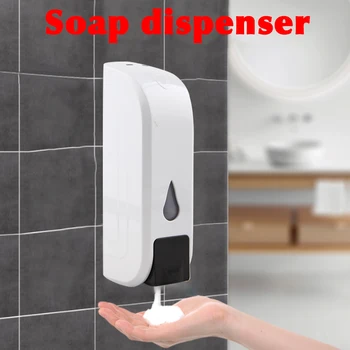 

Bathroom Soap Dispenser Single Head Wall Mounted Shower Gel Lotion Pump Hand Washing Device for Kitchen Bathroom