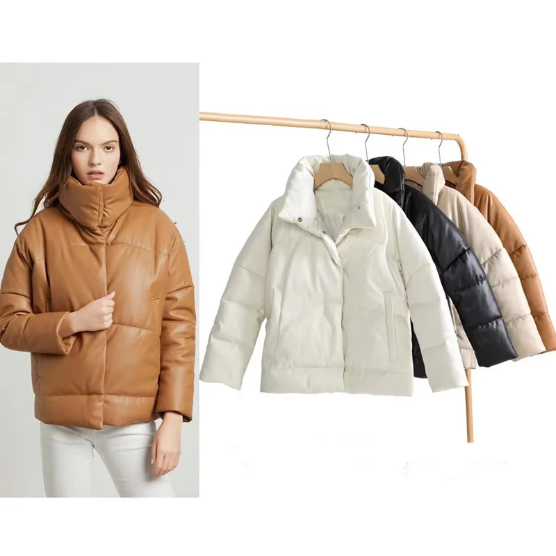 veste-d'hiver-en-cuir-pu-pour-femme-manteau-epais-et-chaud-parka-courte-en-coton-2021