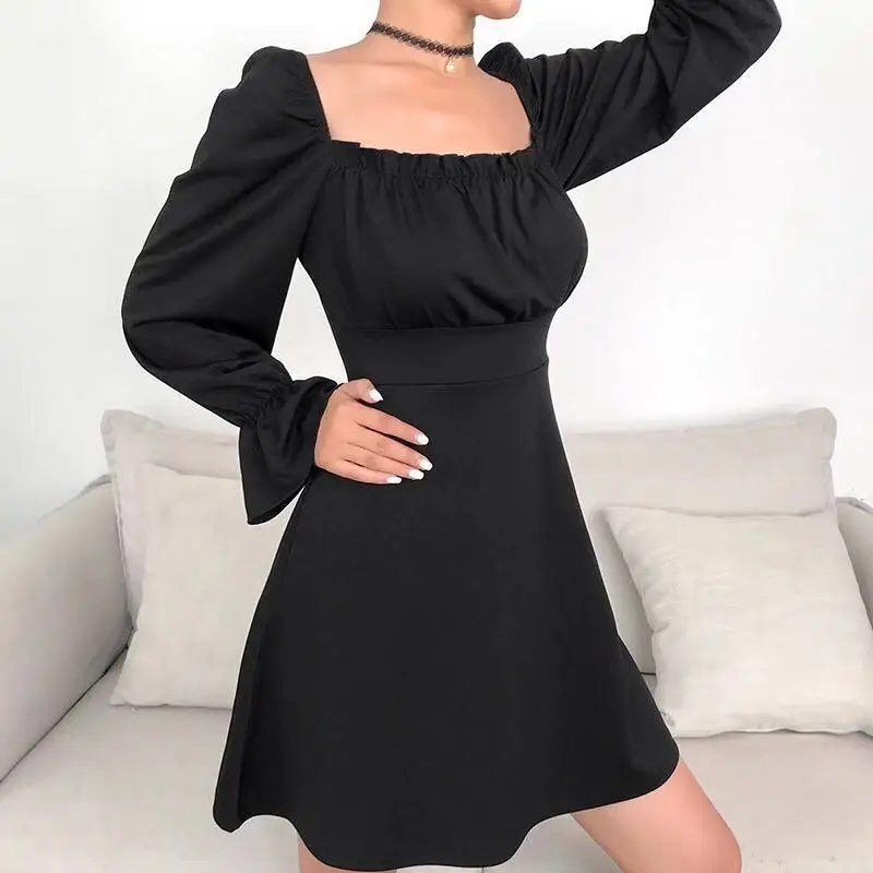 Сексуальное платье для ночного клуба Robe De Noel Femme Лолита готика открытая черная Марокканская одежда туники Женское зимнее голографическое платье