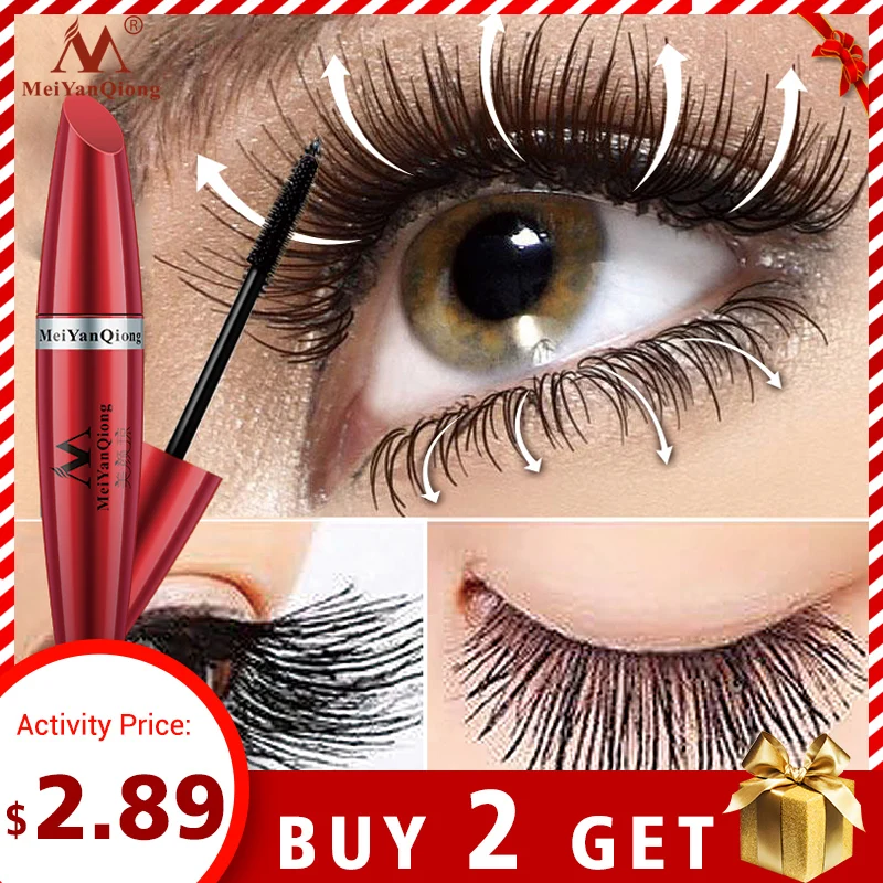 297.76руб. 53% СКИДКА|Современная мода красота Черная тушь для ресниц огромная завивка быстрое наращивание Накладные ресницы макияж бренд Профессиональная водостойкая кисть для ресниц-in Тушь from Красота и здоровье on AliExpress 