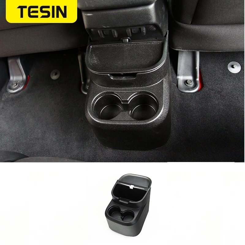 TESIN Car Drinks Holders for Jeep Wrangler JK 2011 2017 Rear Storage Box  Water Cup Holder for Jeep Wrangler Accessories|Stowing Tidying| - AliExpress
