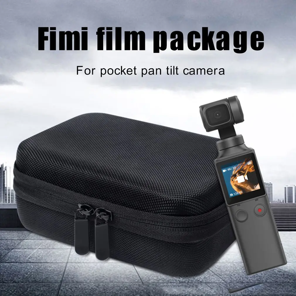 

Handheld Ptz Storage Bag Pocket Protection Box Camera Tote Bag Nylon Storage Bag Set Bag Carabiner For Fimi Palm